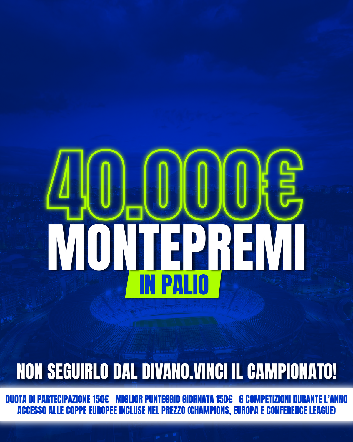 ISCRIZIONE II EDIZIONE FANTAPARTHENOPE